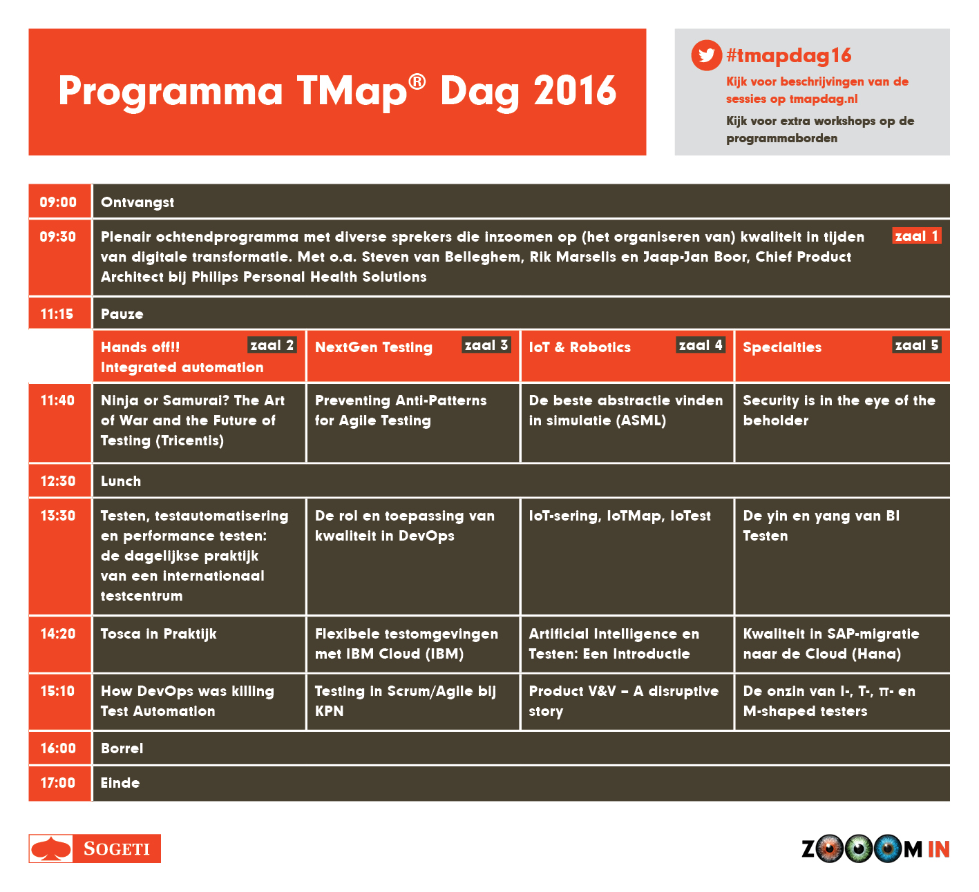 Programma TMap Dag 2016