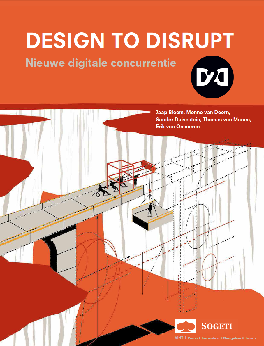 Cover tweede rapport design to disrupt VINT, Sogeti